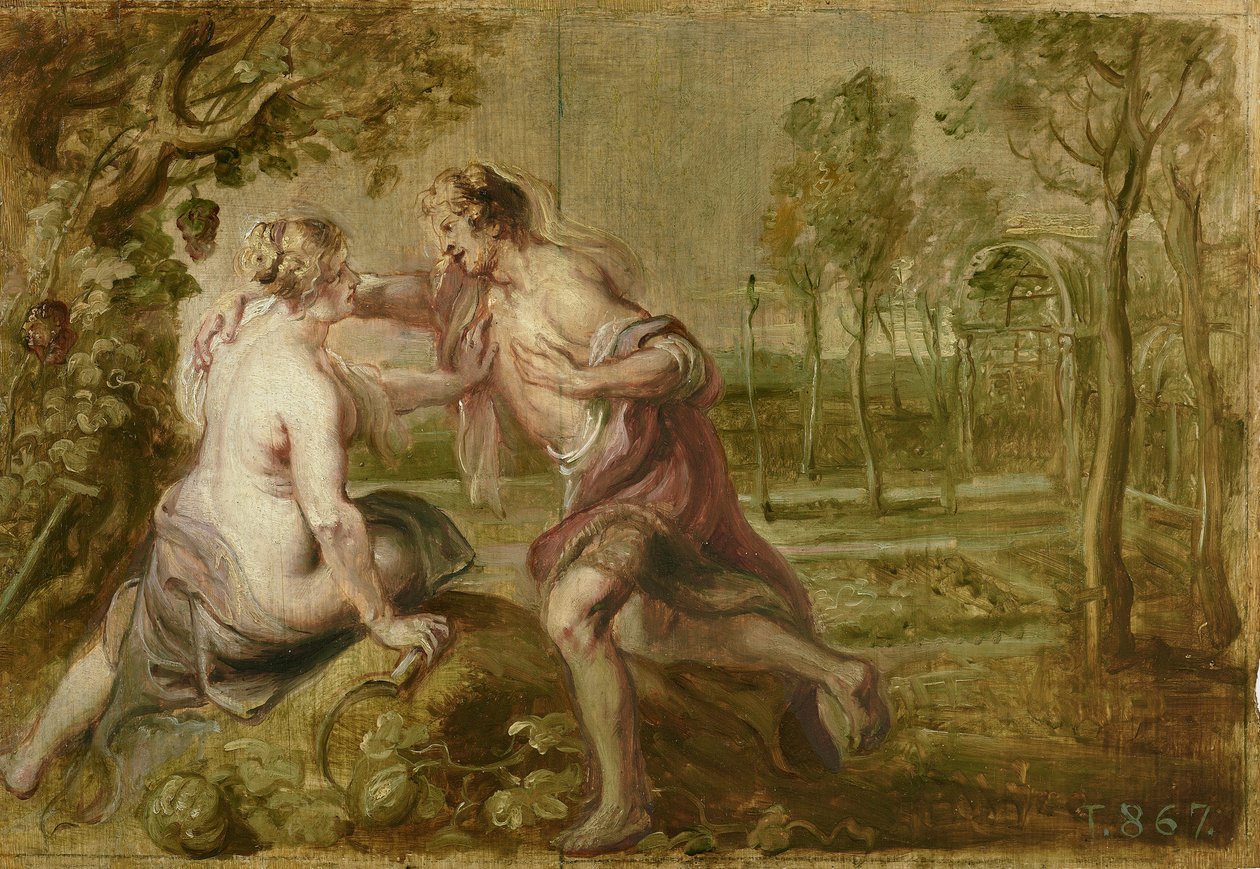 Vertumnus og Pomona av Peter Paul Rubens