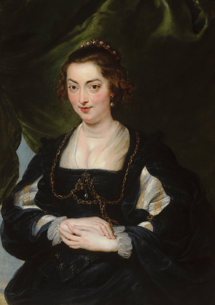 Portrett av en ung kvinne, ca. 1620-1630 av Peter Paul and studio Rubens