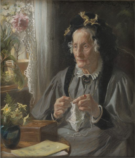 Portrett av konferanseråd S.A. Casse av Peder Severin Krøyer