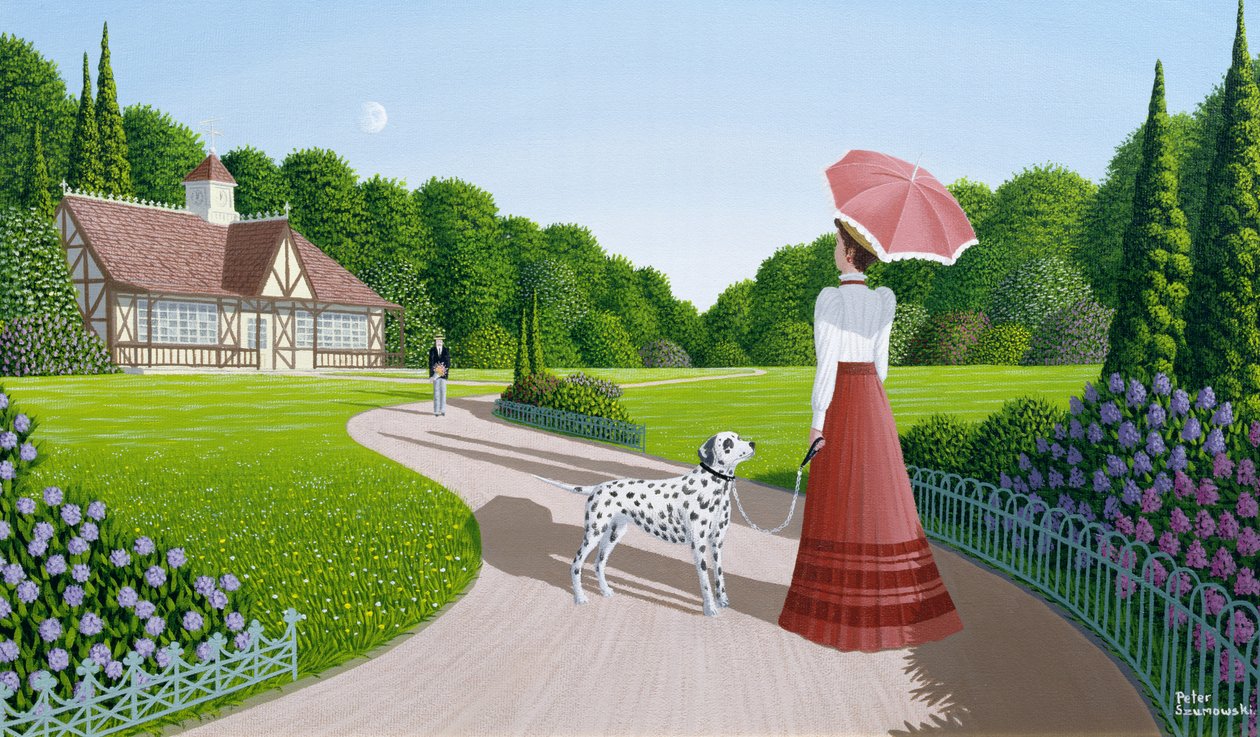 Møte i parken, 1996 av Peter Szumowski