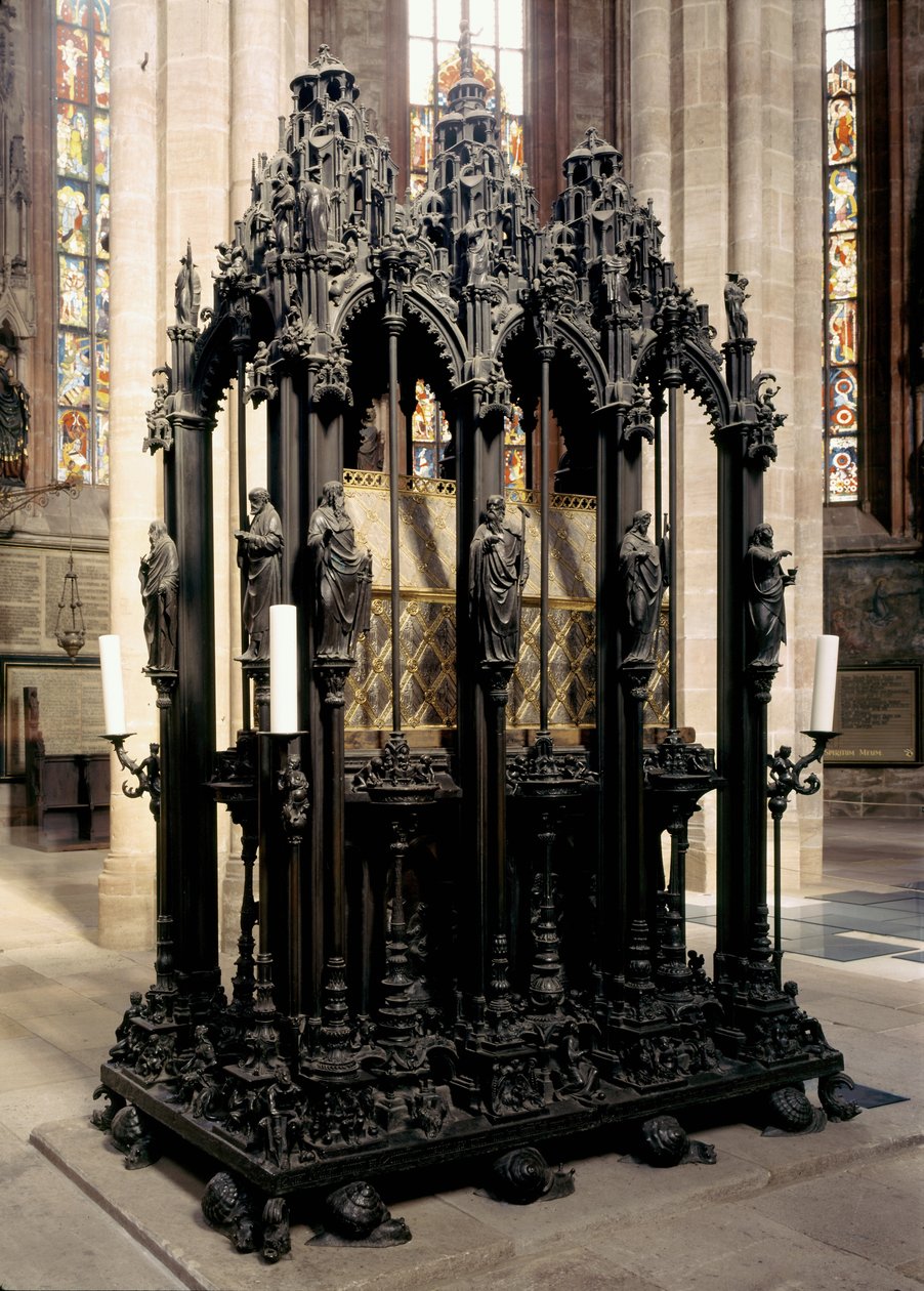 Monument for St. Sebaldus, 1508-19 (bronse) av Peter Vischer