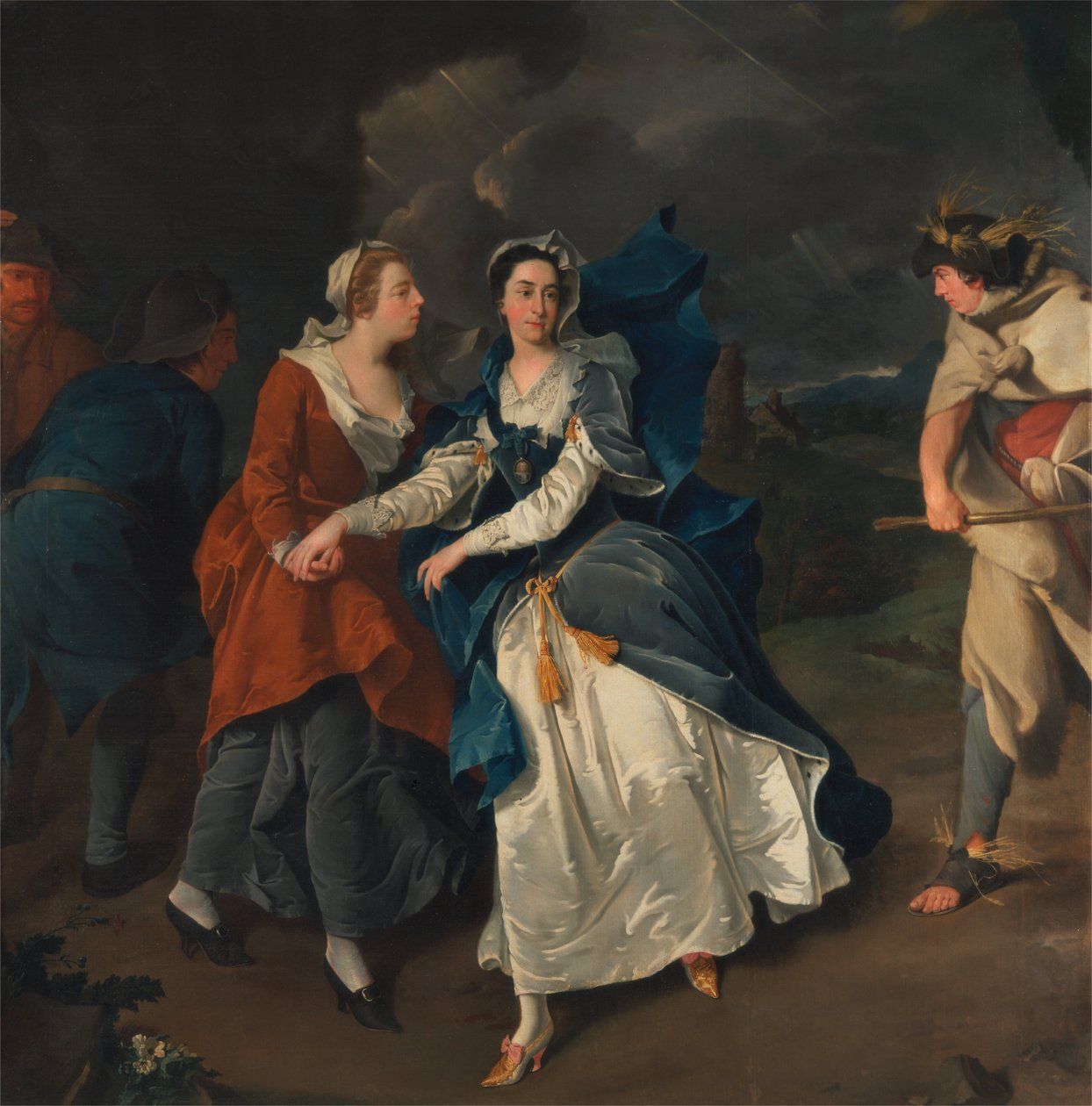 Fru Cibber som Cordelia av Peter van Bleeck