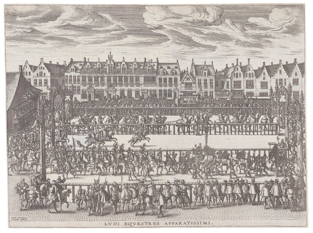 De fleste ridespill av Peter van der Borcht