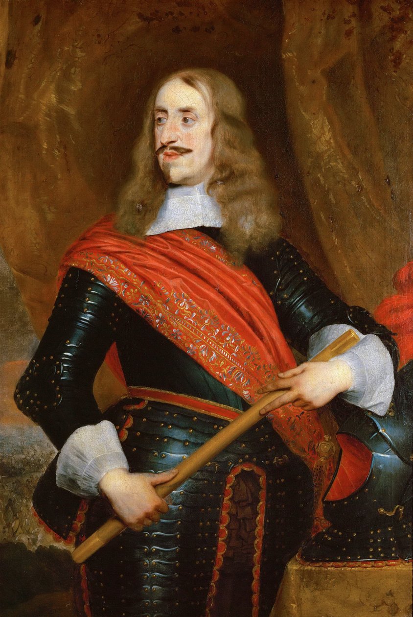 Leopold Guillaume de Habsbourg - Erkehertug Leopold Wilhelm av Østerrike (1614-1662) - Peter Thys (1624-1677). Olje på lerret av Peter Thys