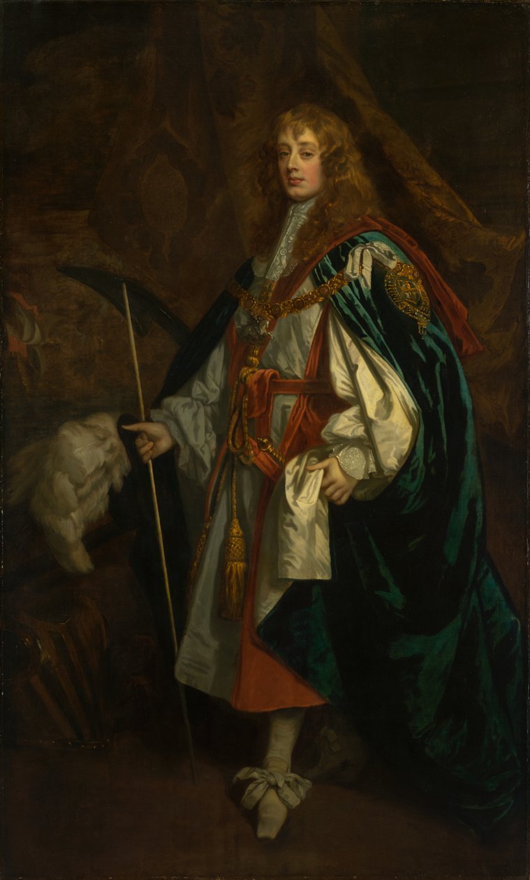 Charles Stuart, tredje hertug av Richmond og sjette hertug av Lennox (1639-1672), ca. 1661 (olje på lerret) av Peter (and studio) Lely