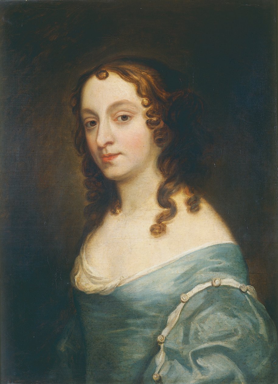 Elizabeth Claypole, født Cromwell, 2. datter av Oliver Cromwell, Lord Protector, ca. 1650-58 (olje på lerret) av Peter (circle of) Lely