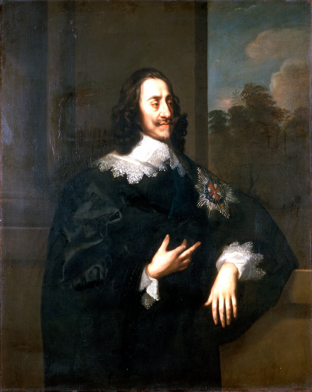 Kong Charles I, ca. 1660-70 (olje på lerret) av Peter (circle of) Lely