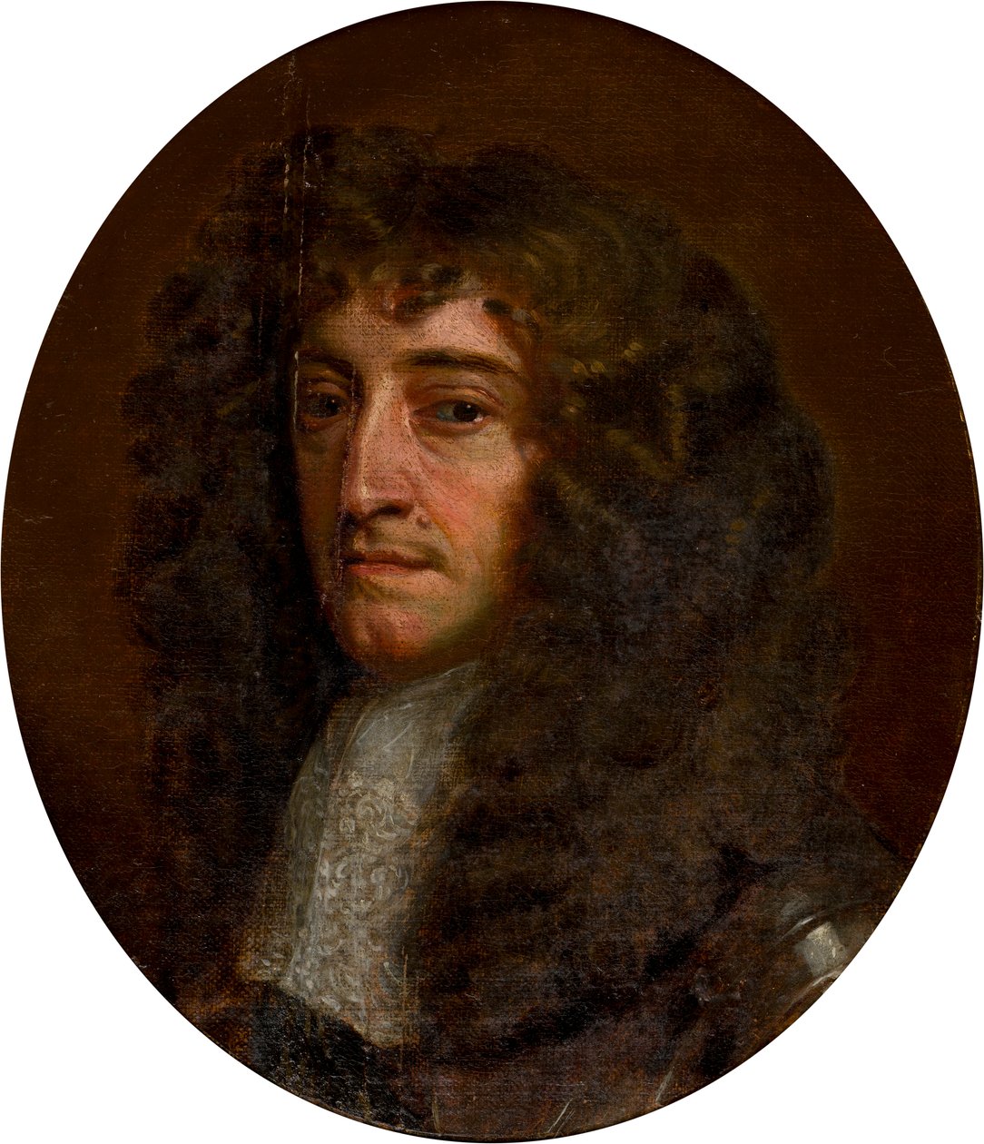 Portrett av prins Rupert av Rhinen (1619-1682), ca. 1618-80 (olje om bord) av Peter (follower of) Lely