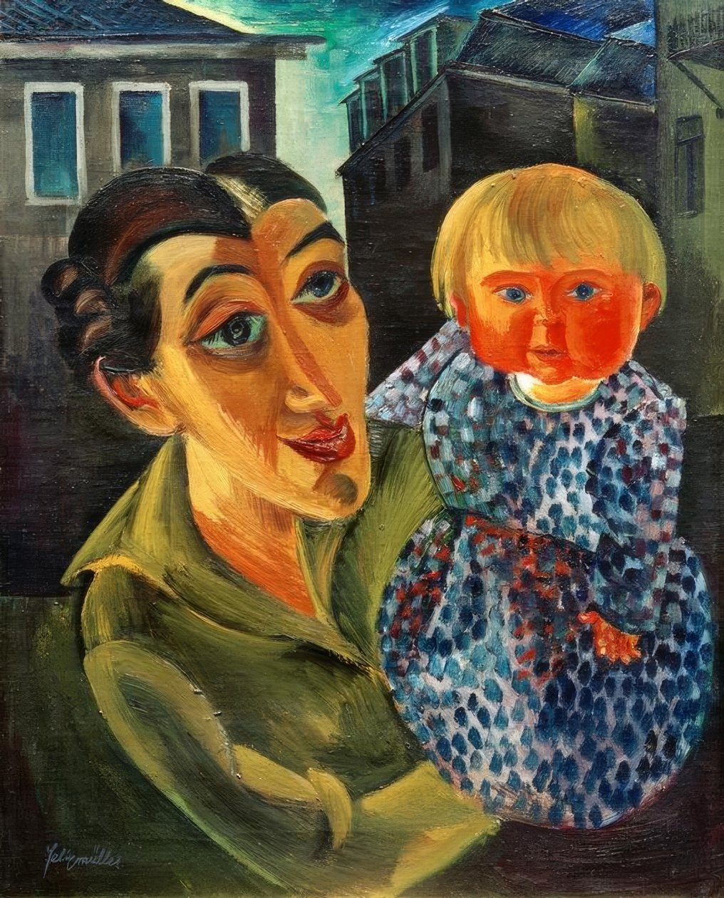 Hanna og Sonya av Peter August Böckstiegel