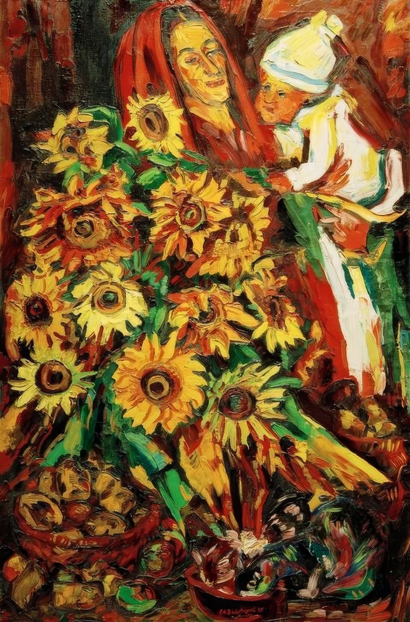 Hannah og Vincent av Peter August Böckstiegel