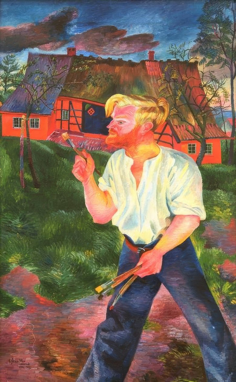 Maleren Peter August Böckstiegel – Arrode – maleren i hjemlandet av Peter August Böckstiegel