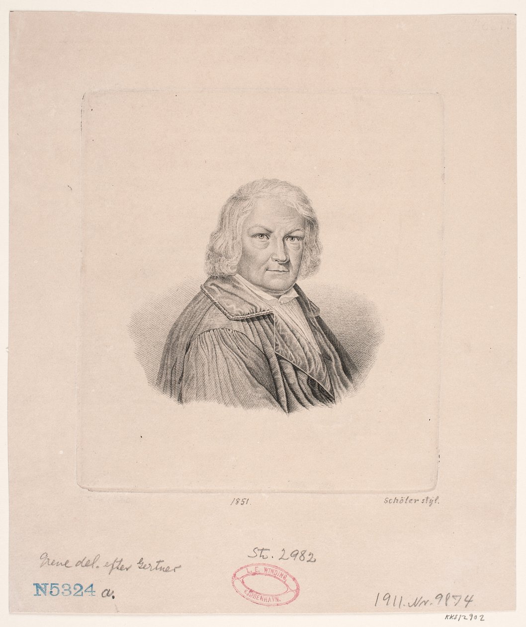 Thorvaldsen av Peter Christian Schøler