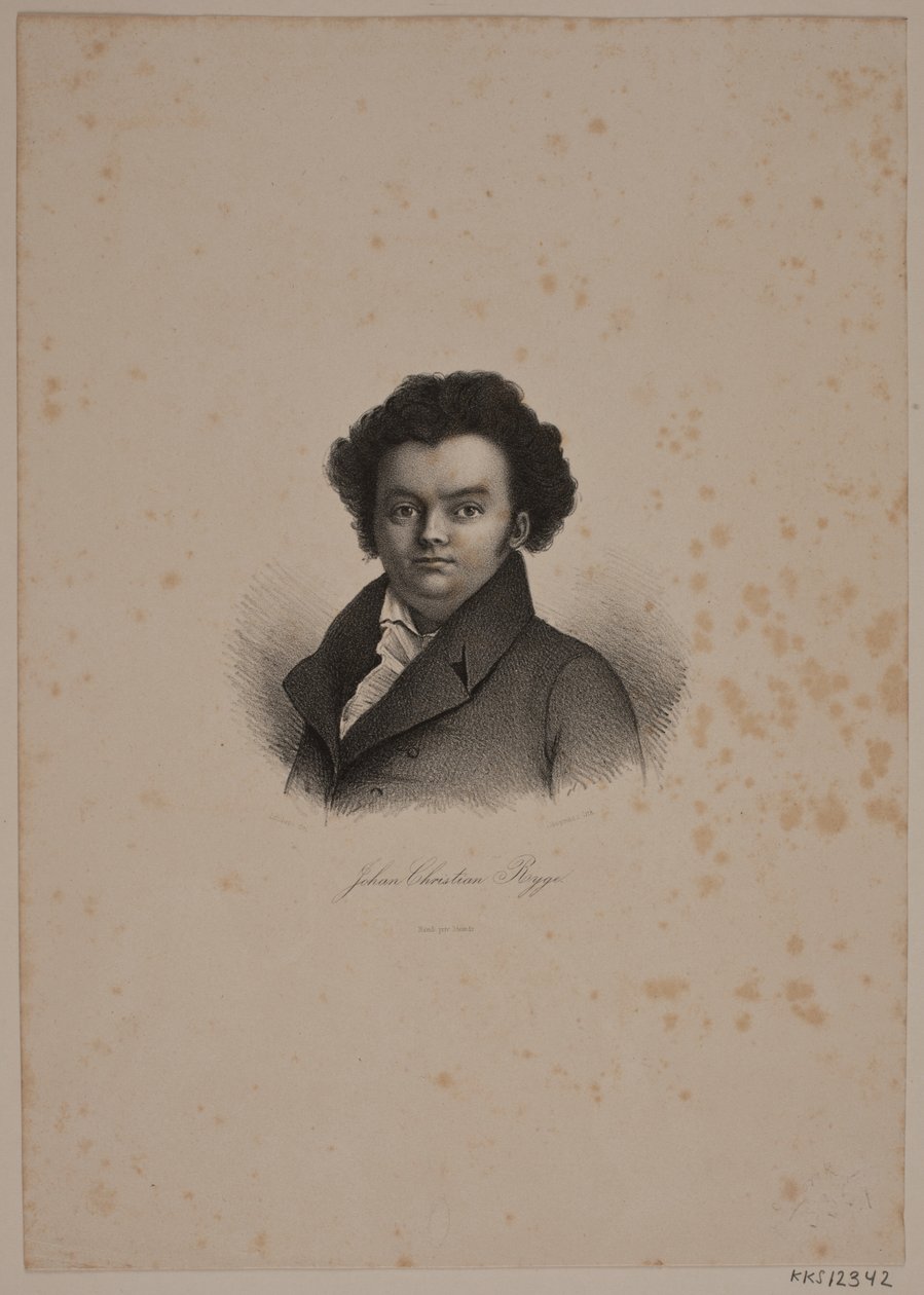 Johan Christian Ryge av Peter Copmann