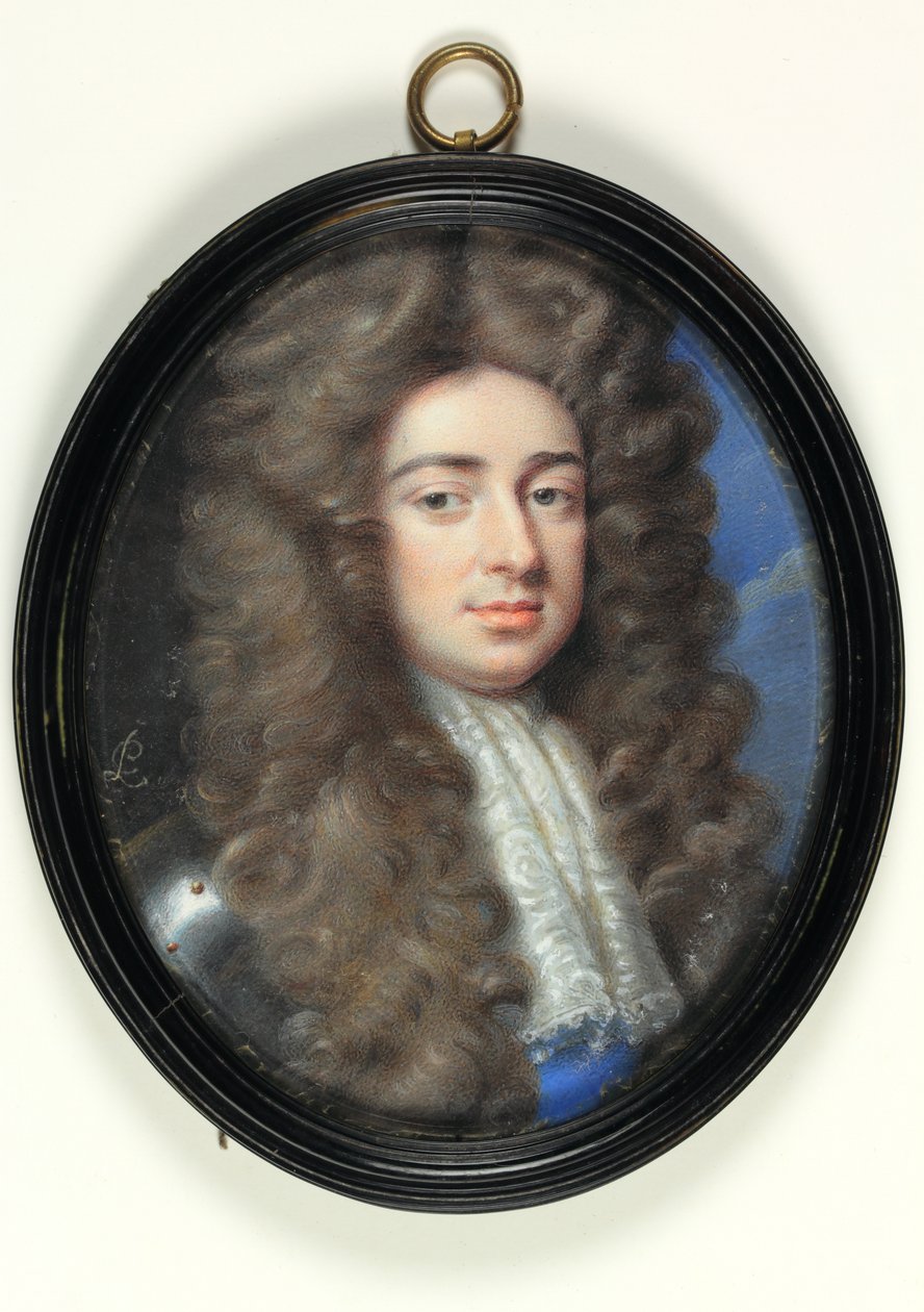 John Holles, hertug av Newcastle (akvarell på vellum) av Peter Cross