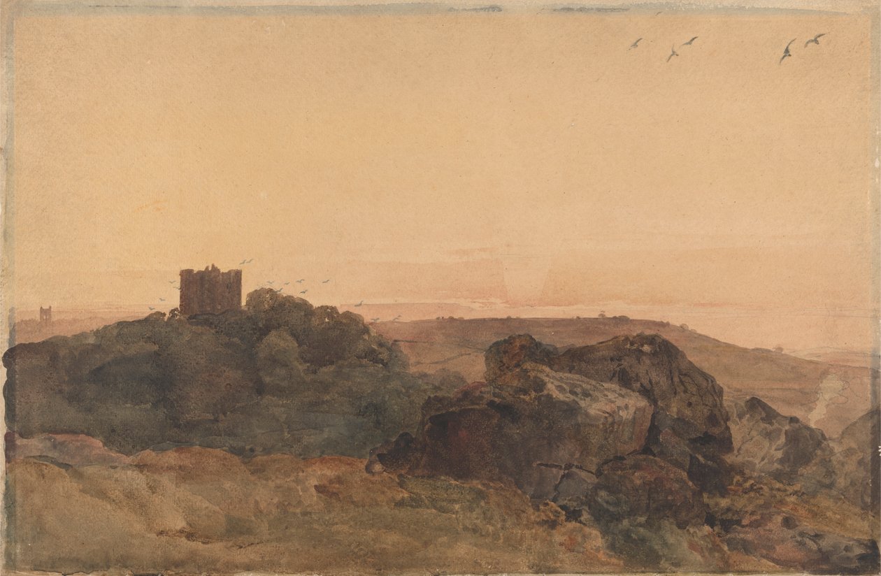 Bolton Castle av Peter DeWint