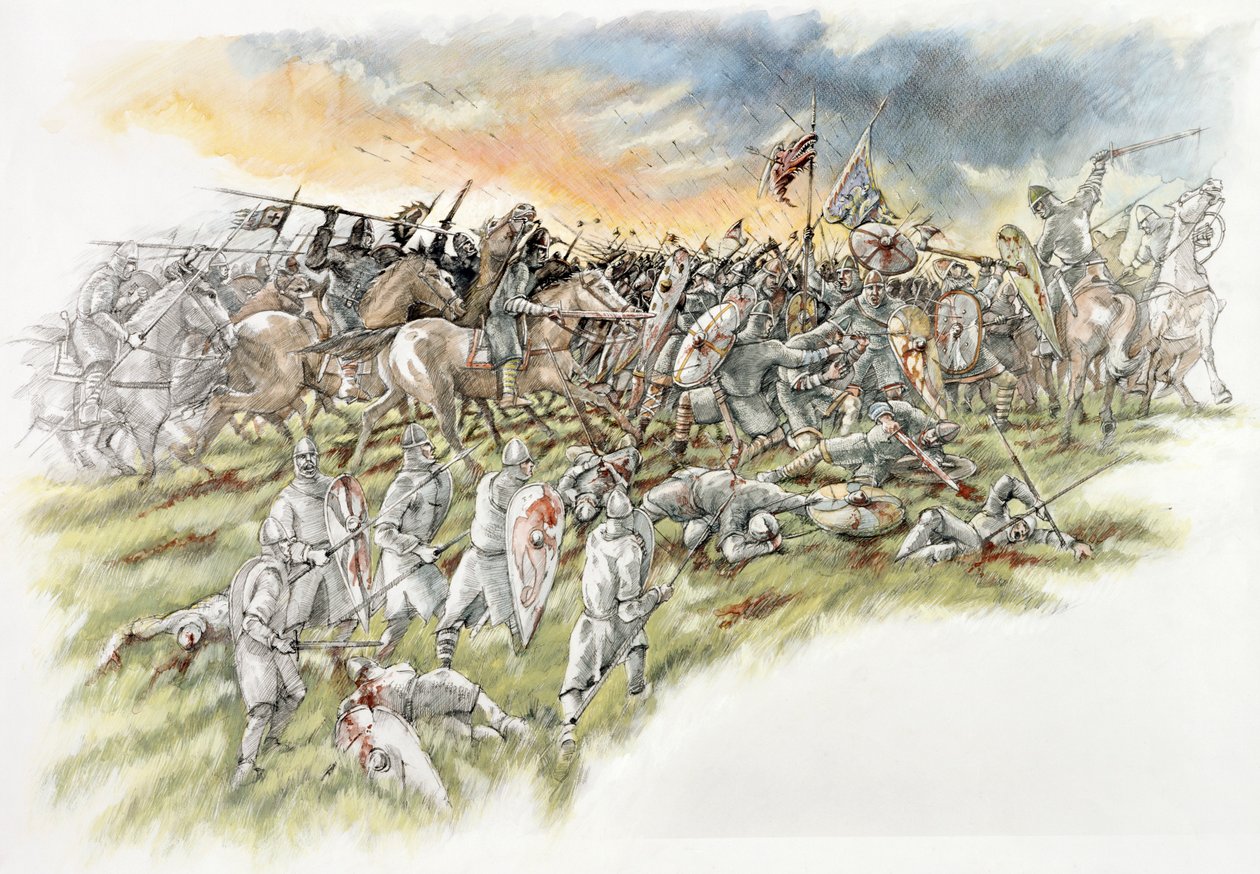 Battle of Hastings, 1066 c1990-2010 av Peter Dunn