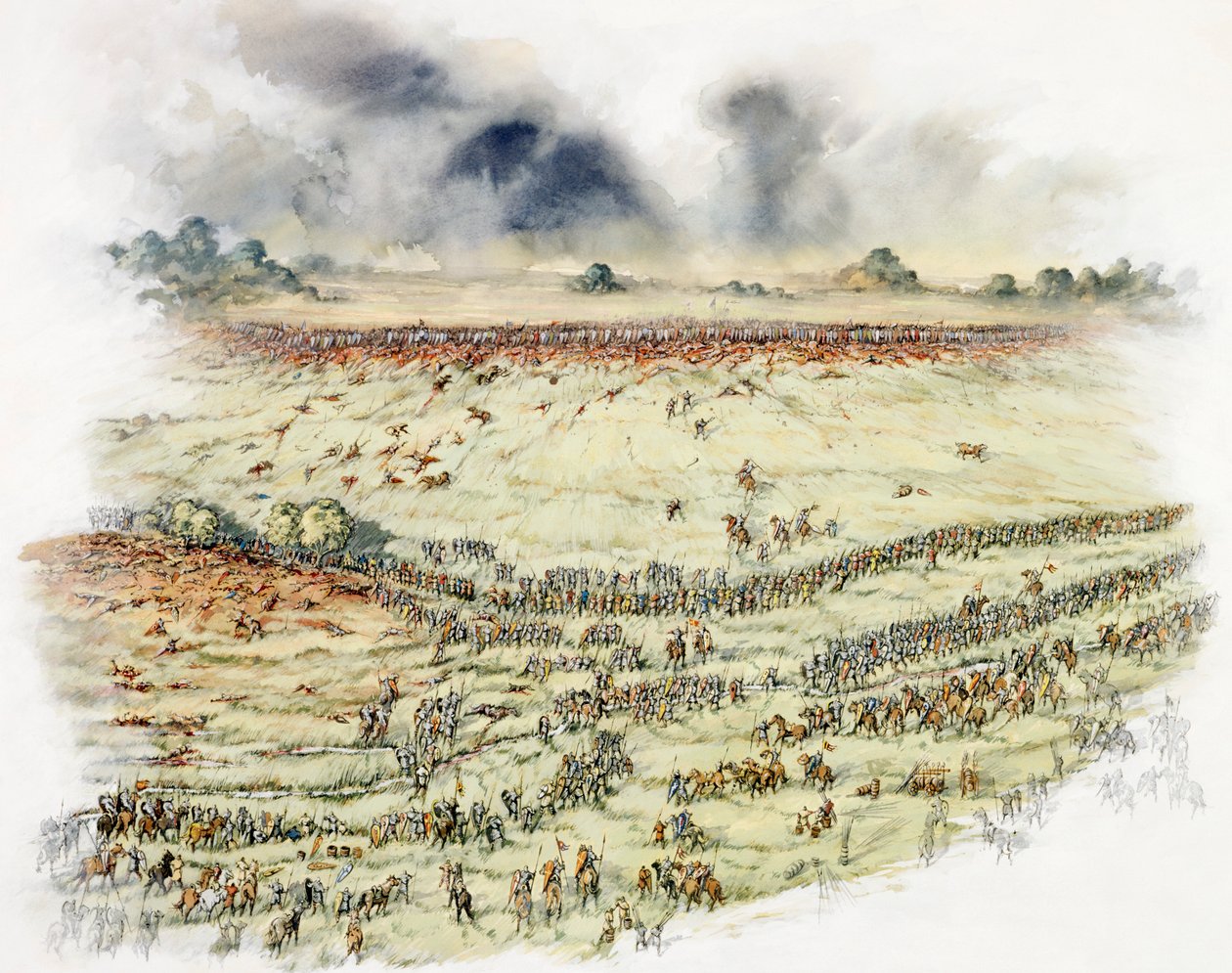Battle of Hastings, 1066 c1990-2010 av Peter Dunn