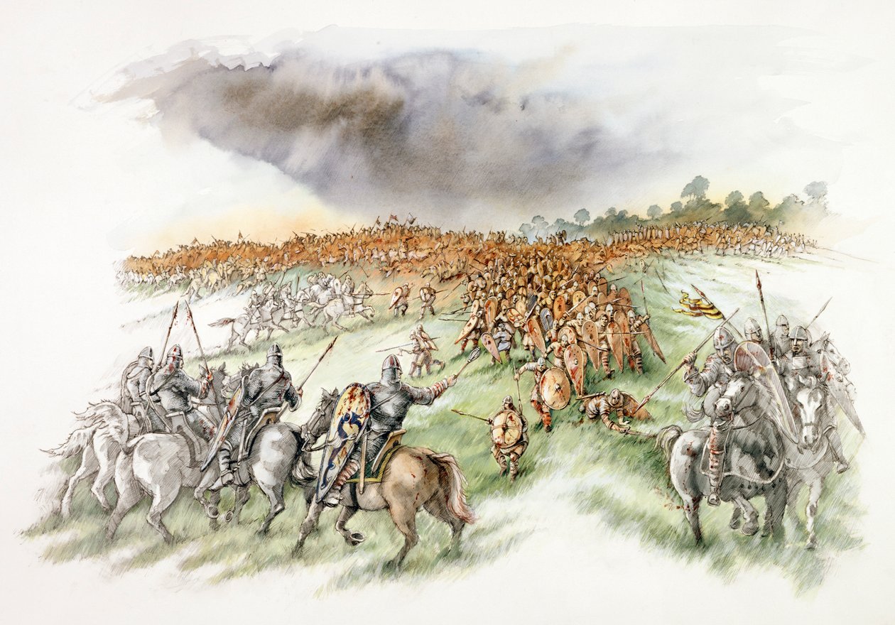 Battle of Hastings, 1066 c1990-2010 av Peter Dunn