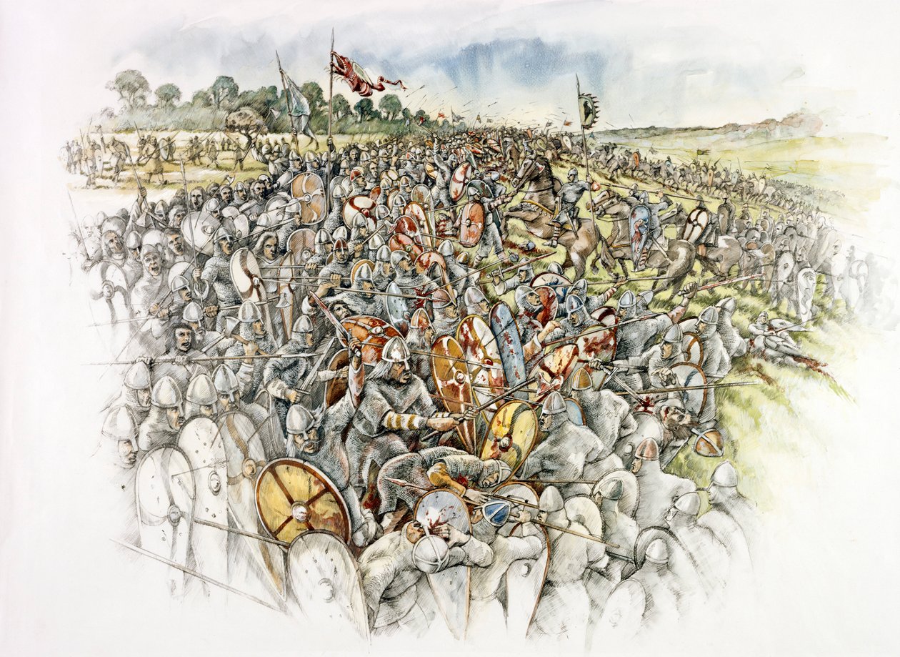 Battle of Hastings, 1066 c1990-2010 av Peter Dunn