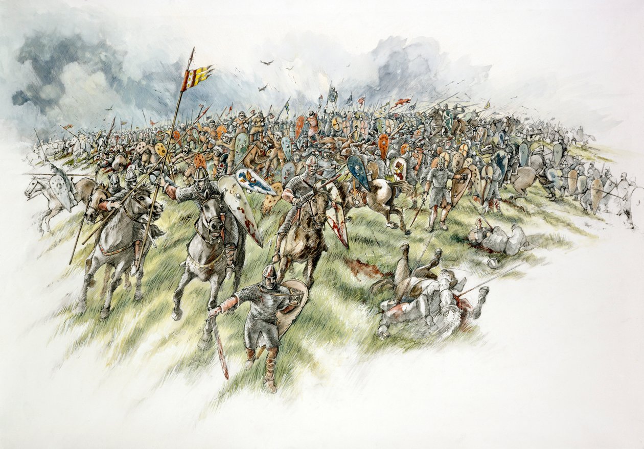 Battle of Hastings, 1066 c1990-2010 av Peter Dunn