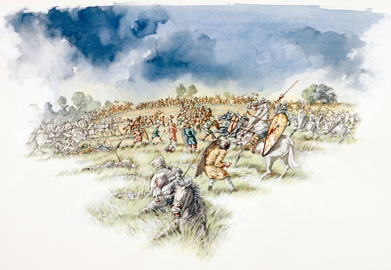 Battle of Hastings, 1066 c1990-2010 av Peter Dunn
