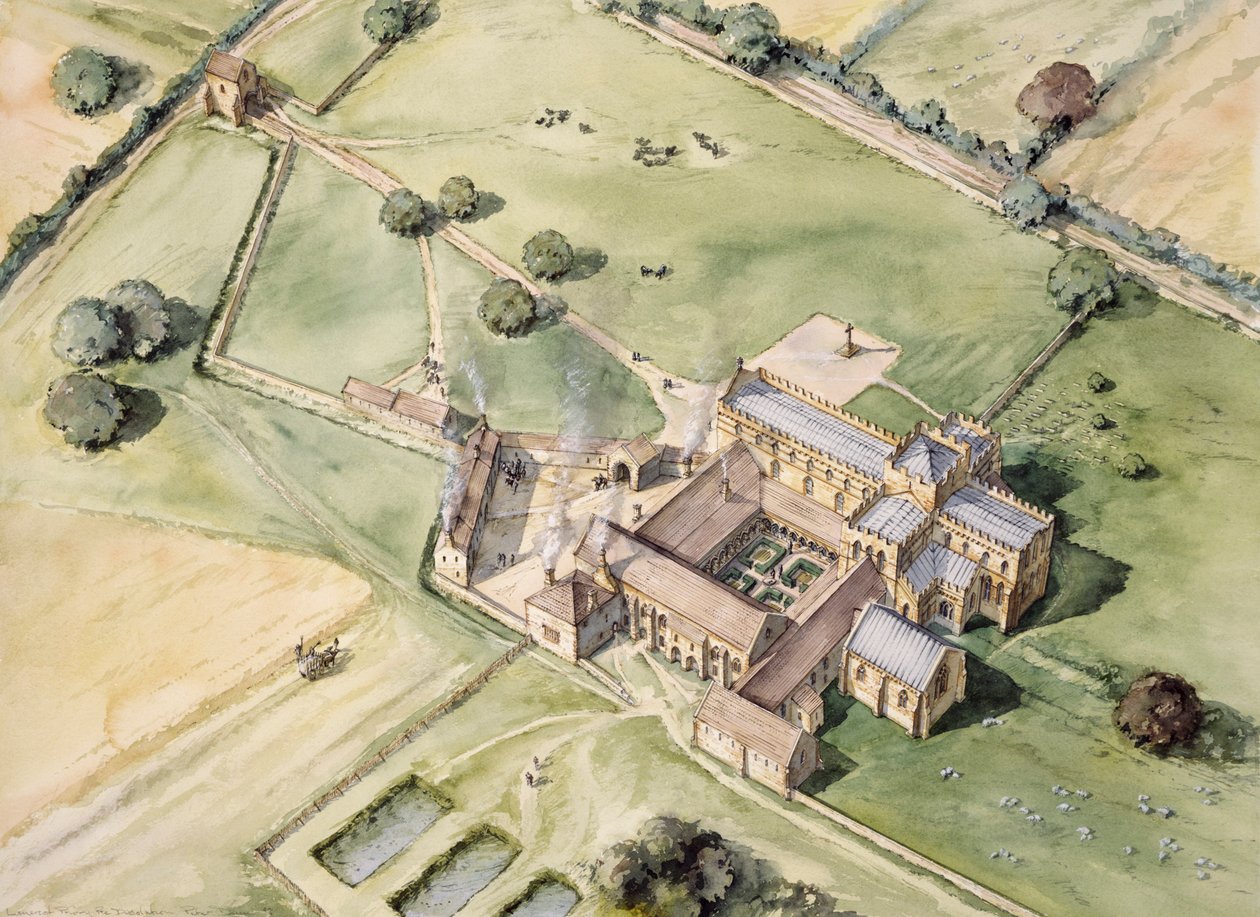 Lanercost Priory, Cumbria, c1996-c2006 av Peter Dunn