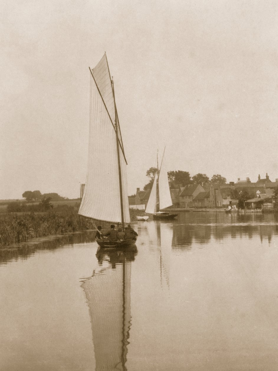 Landsbyen Horning, ca. 1886 av Peter Emerson und Thomas Goodall