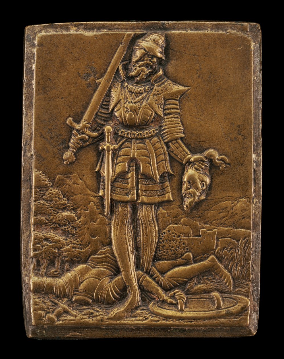 En seirende kriger, 1543 eller før. av Peter Flötner