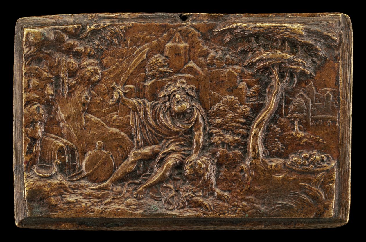 Allegory of Wrath, ca. 1535. av Peter Flötner