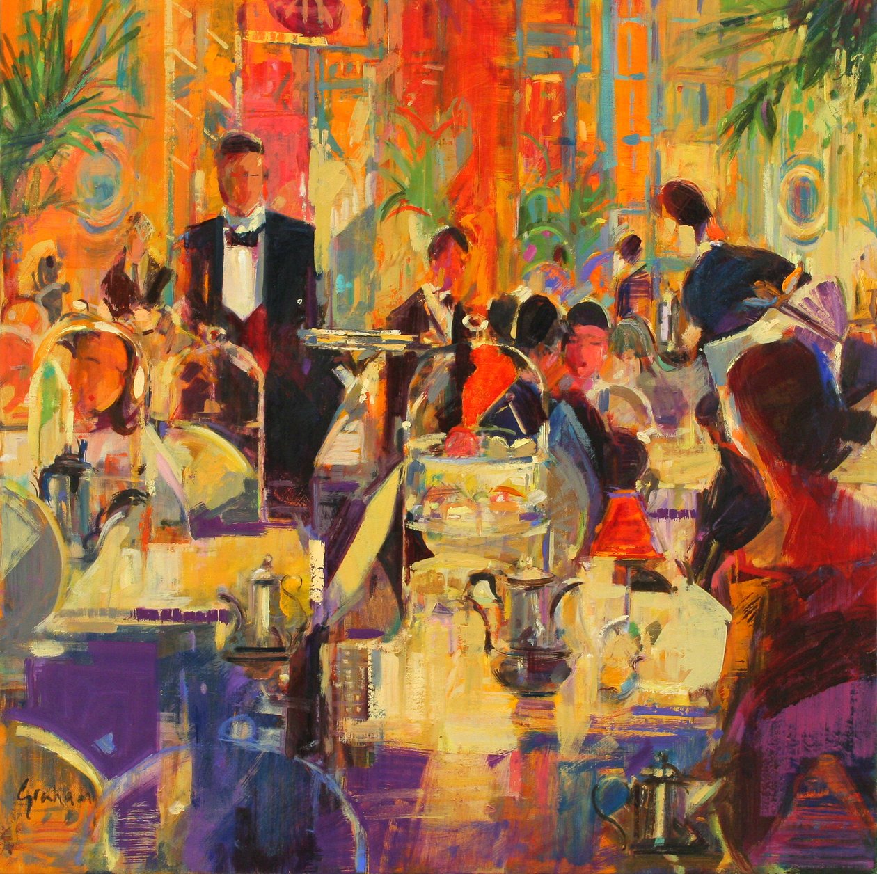 Ettermiddag på Ritz av Peter Graham (Contemporary)