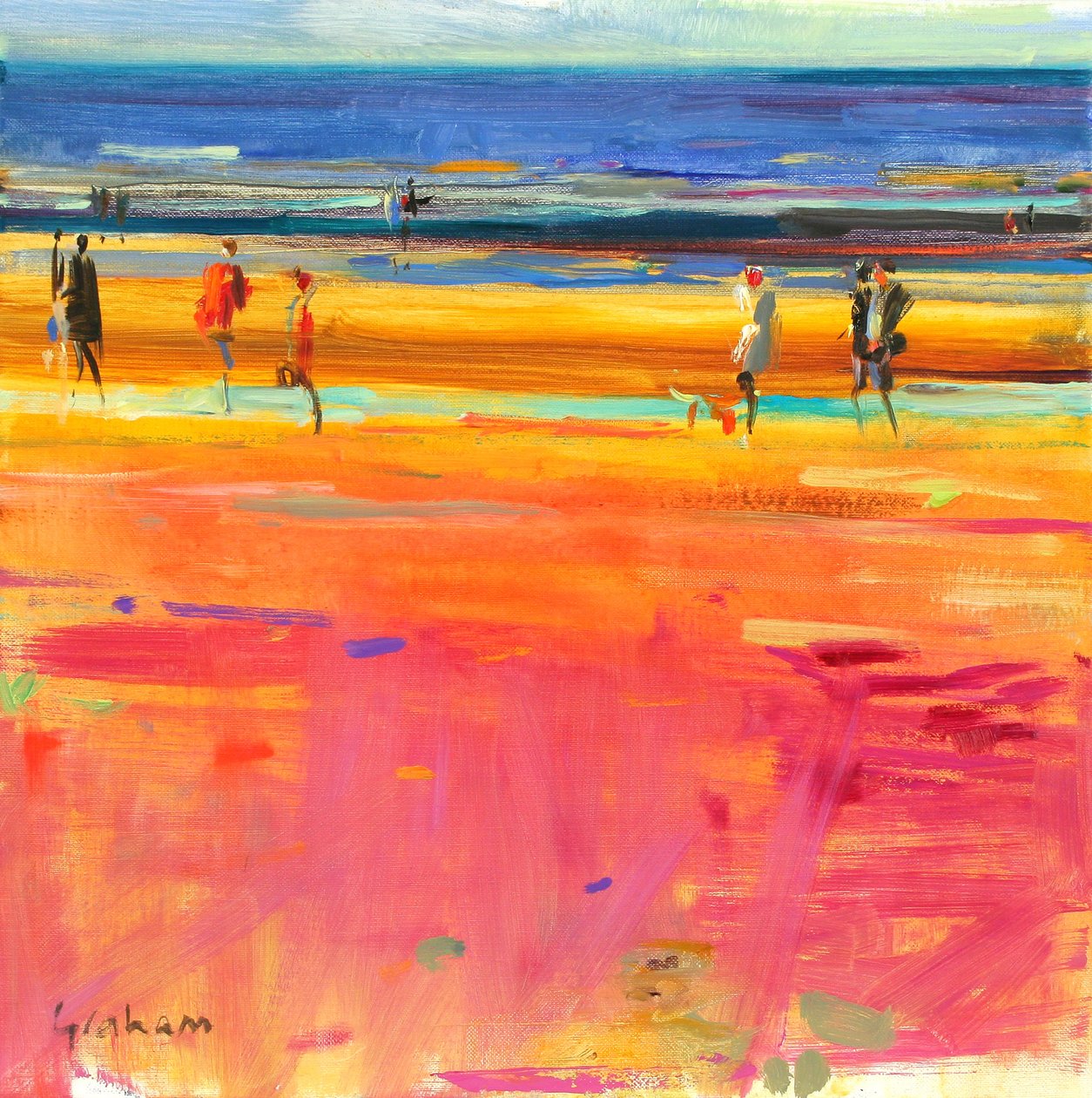 Beach Boulevard, 2011 av Peter Graham (Contemporary)