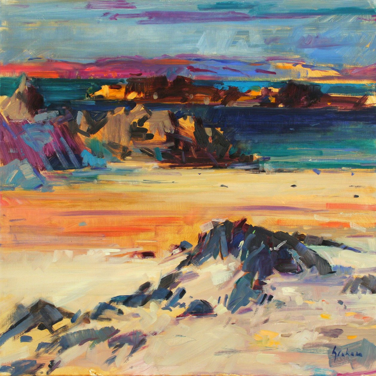 Rabbi Island, 2012 av Peter Graham (Contemporary)