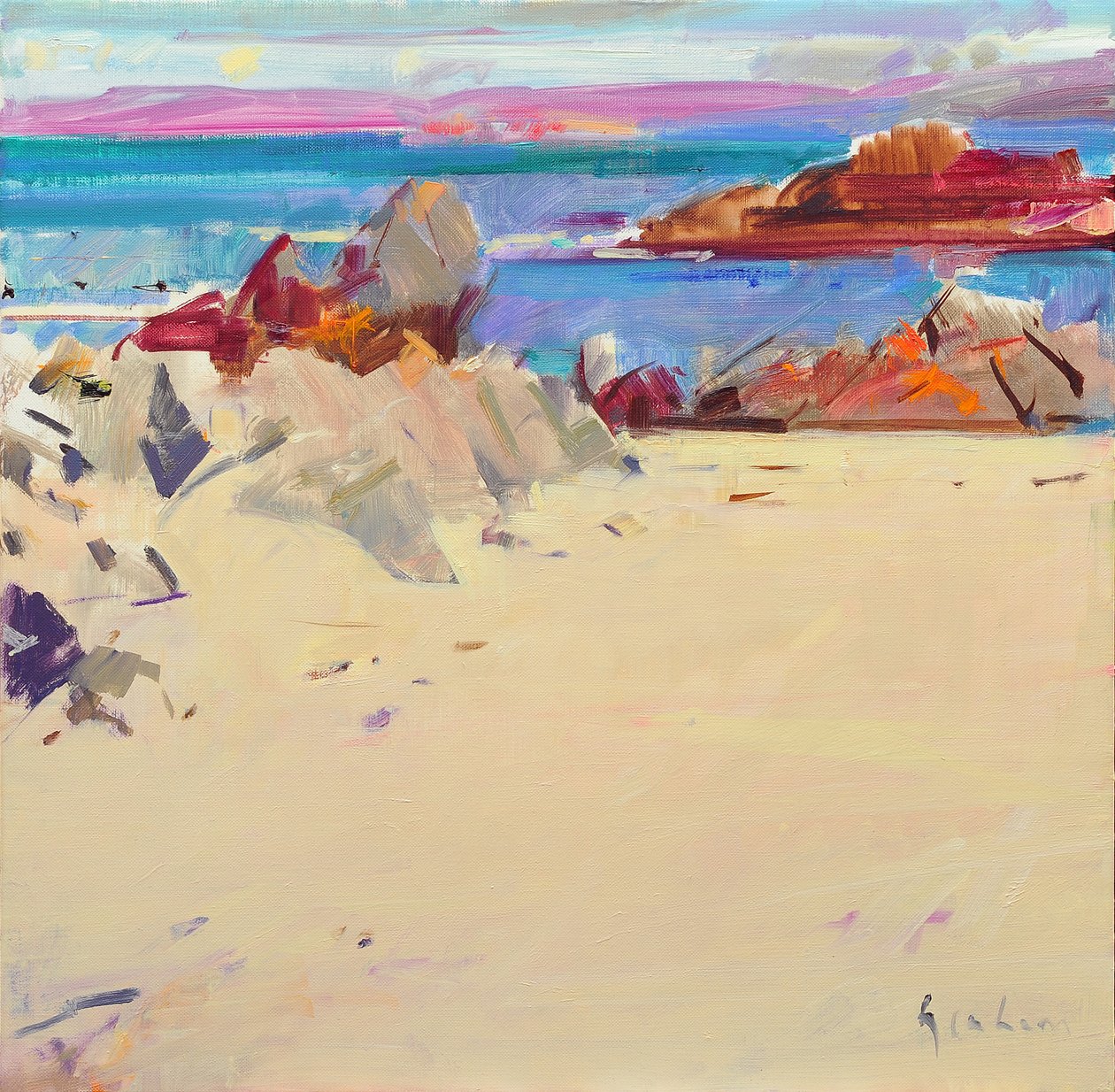 Isle of Iona av Peter Graham (Contemporary)