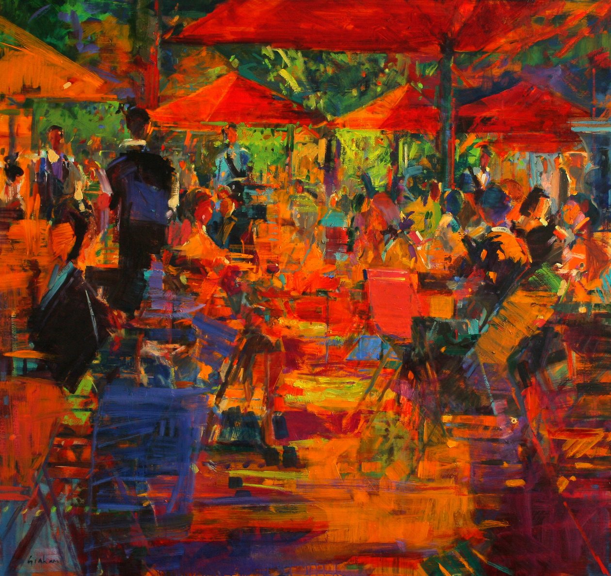 The Grand Cafe, 2011 av Peter Graham (Contemporary)