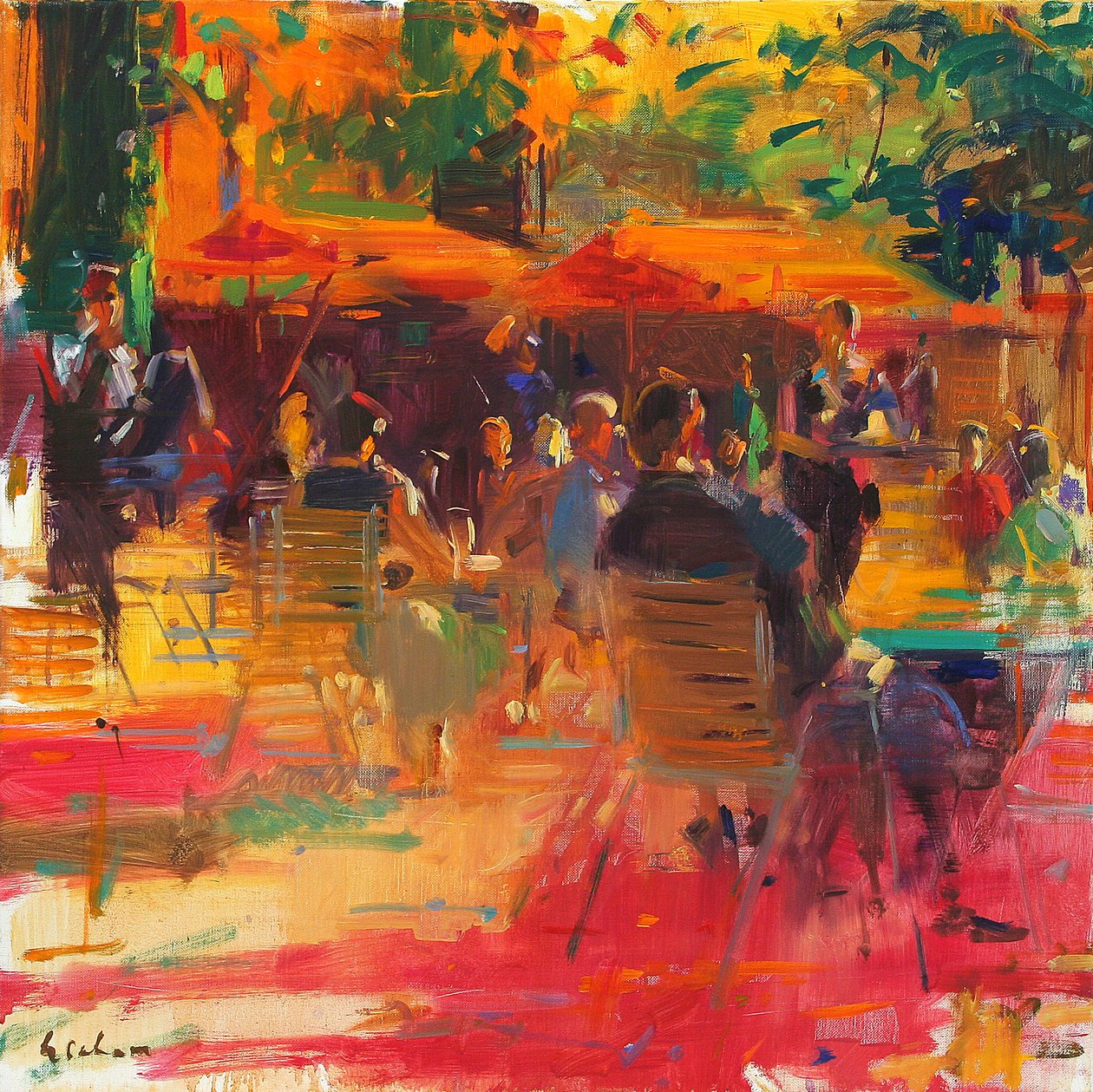 Modningssol, Paris av Peter Graham (Contemporary)