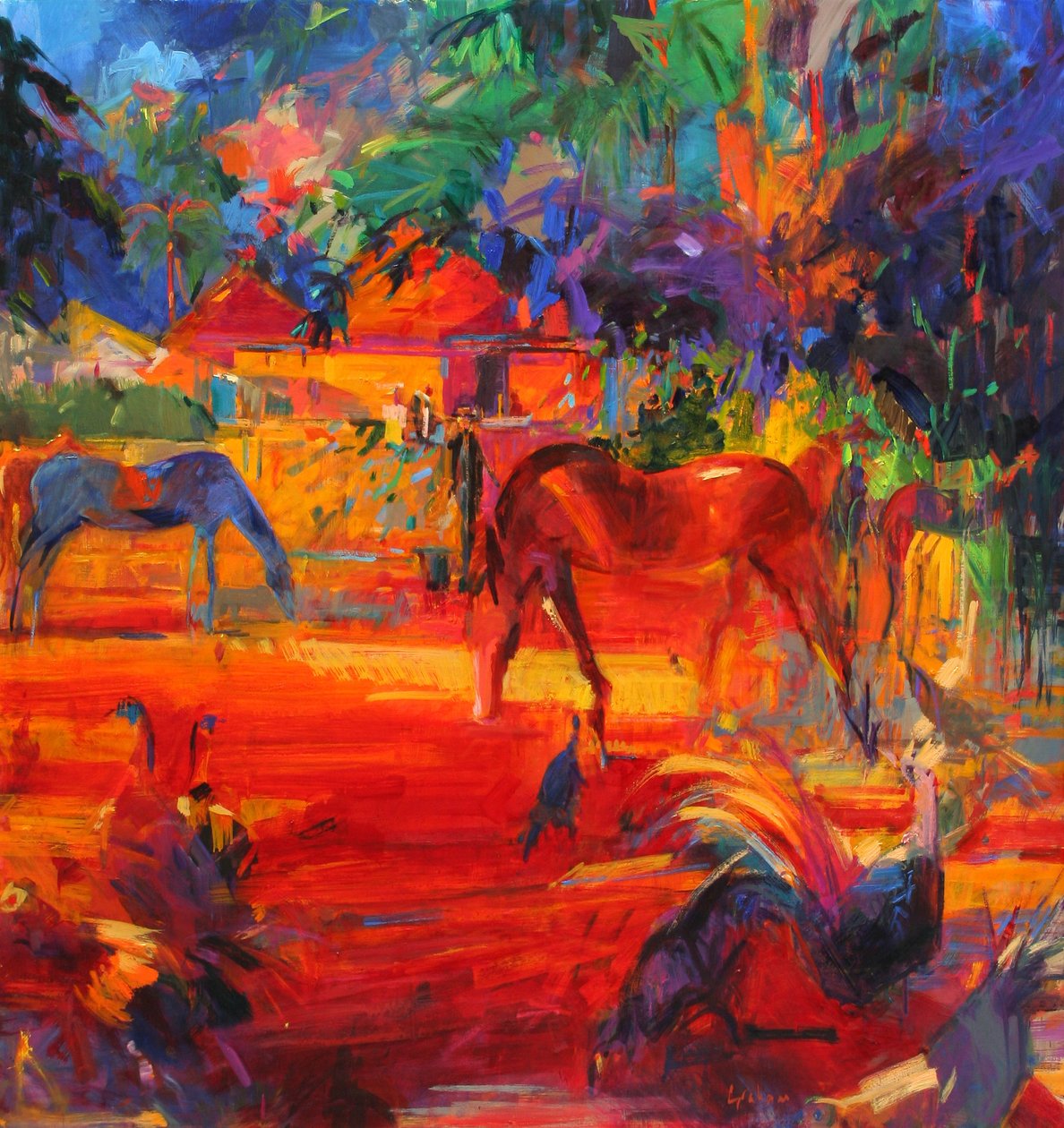 Tahiti Pastoral, 2011 av Peter Graham (Contemporary)