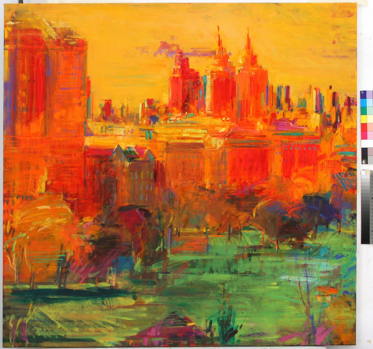 The Upper West Side, 2011 av Peter Graham (Contemporary)