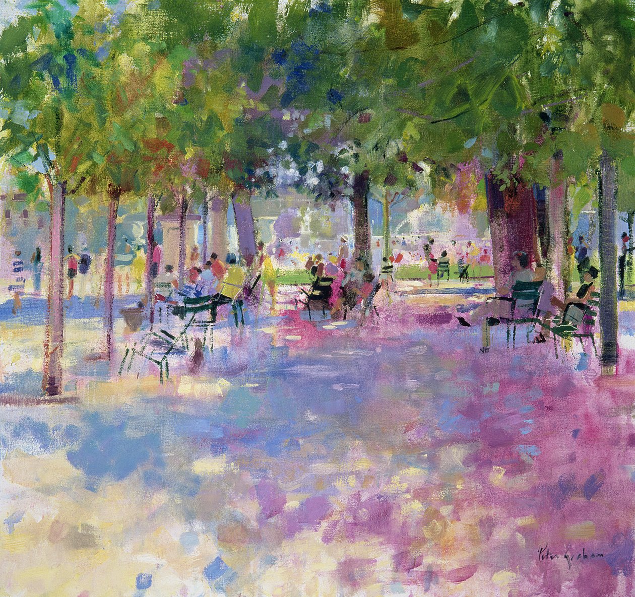Tuilerier, Paris av Peter Graham (Contemporary)