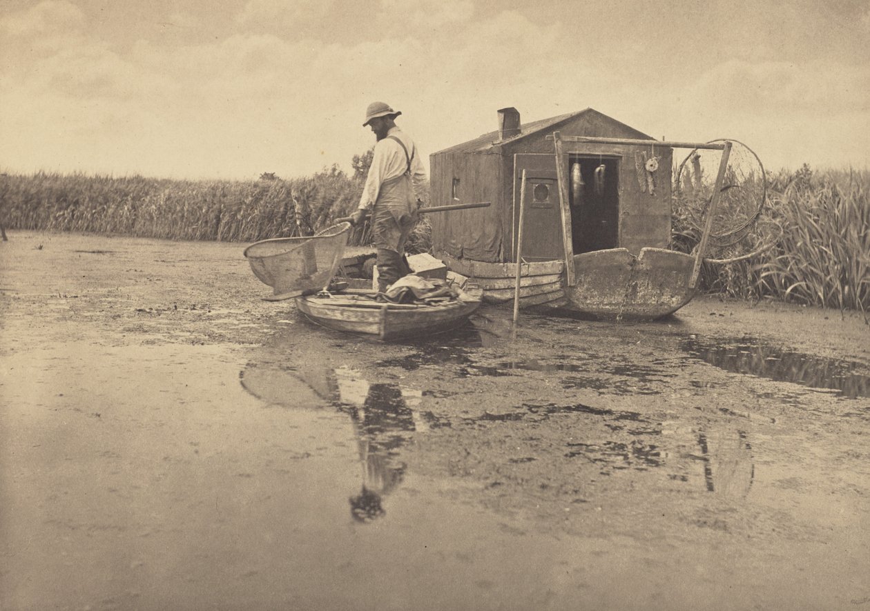 En ålefangers hjem av Peter Henry Emerson