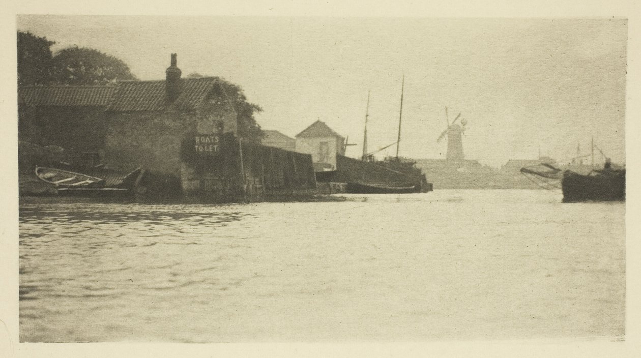 På vei mot North River av Peter Henry Emerson