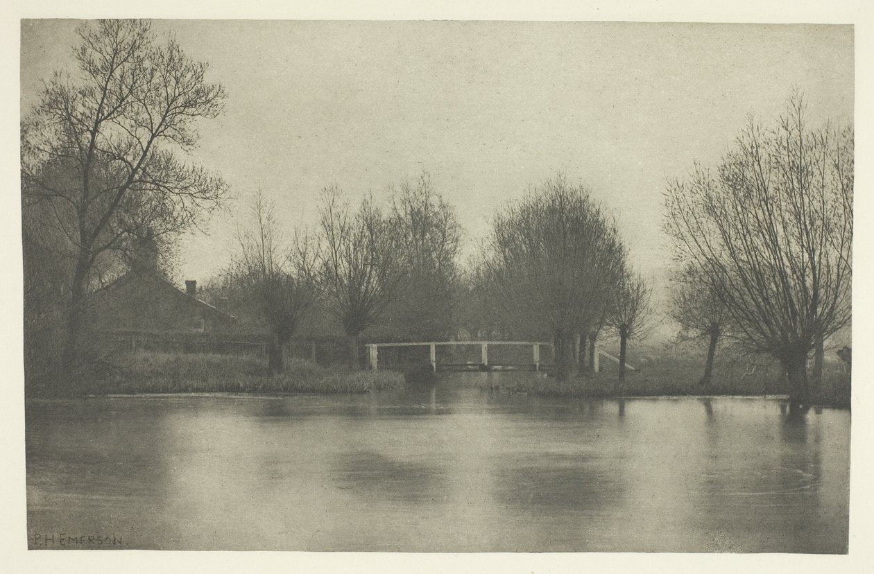 Munningen av den gamle elven Stort av Peter Henry Emerson