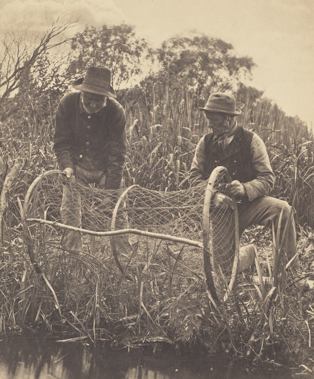 Oppsetting av buenettet av Peter Henry Emerson