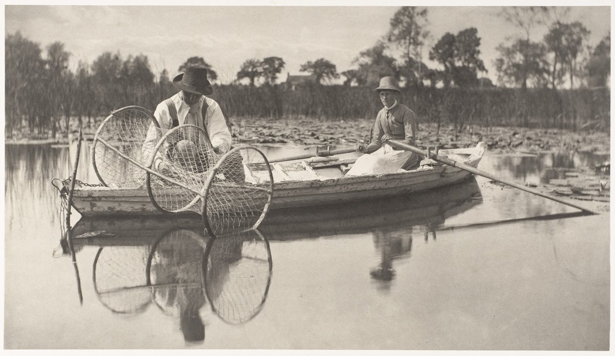 Setting av buenett av Peter Henry Emerson