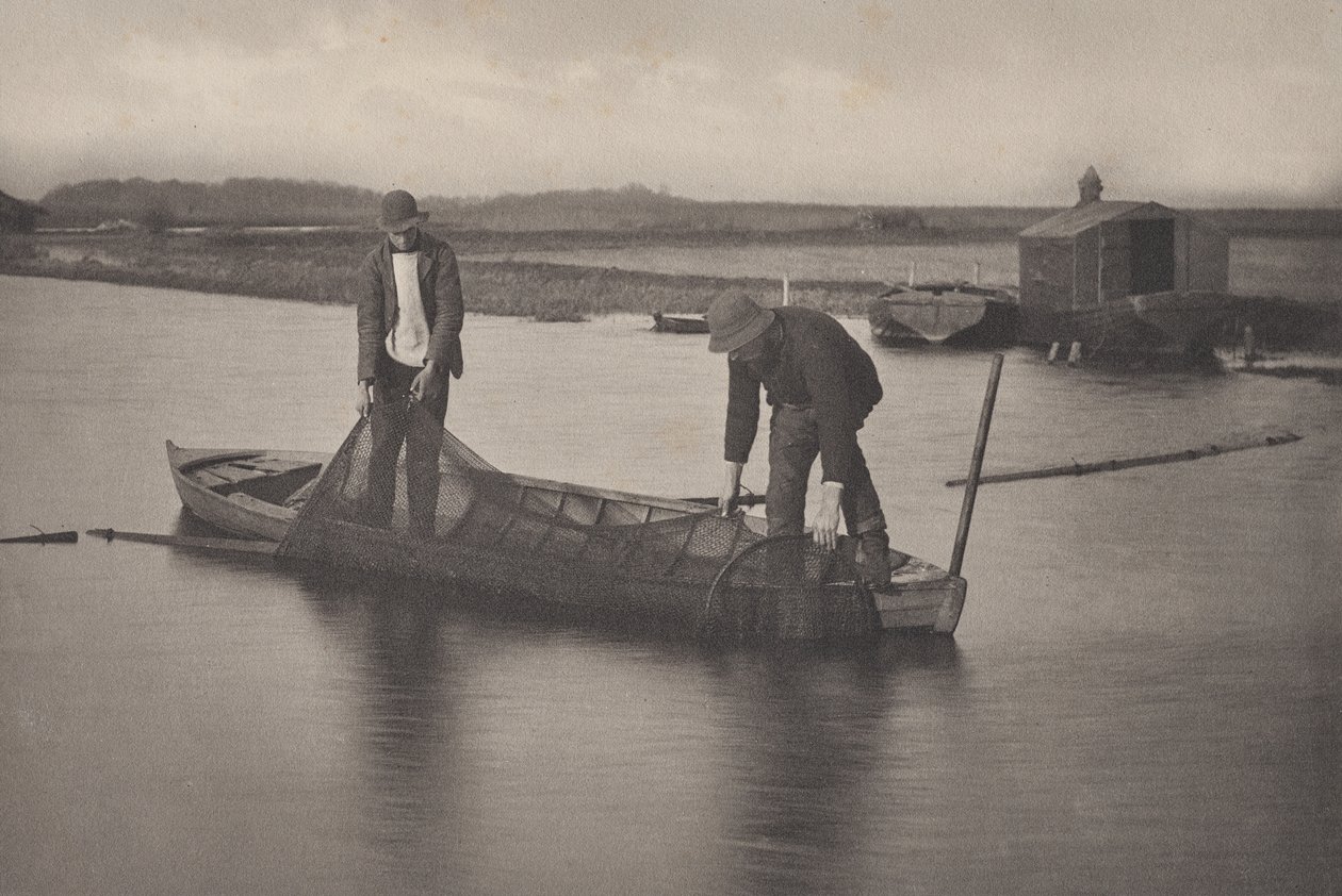 Tar opp ålnettet av Peter Henry Emerson