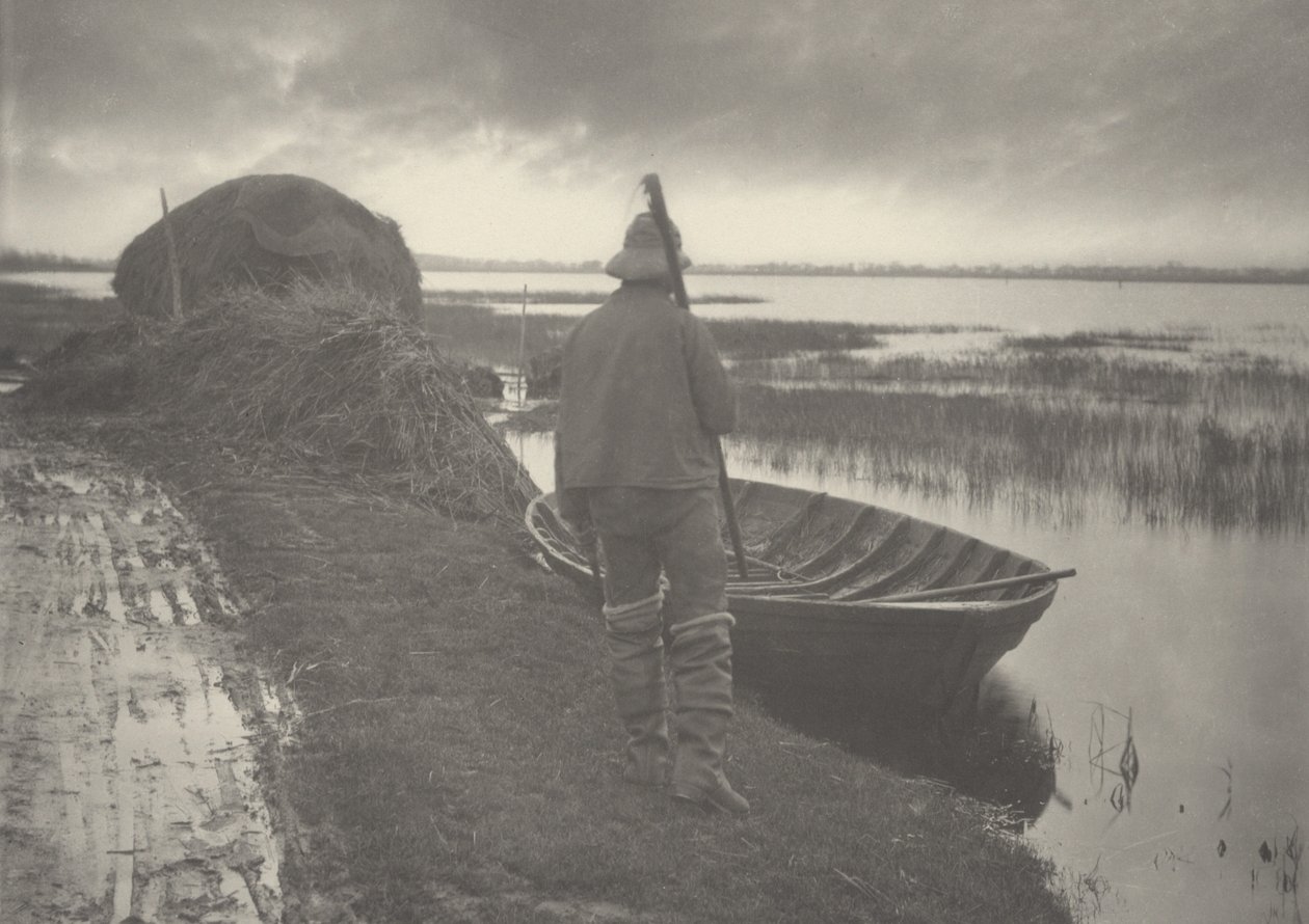 Marshman Going to Cut Schoof-Stuff av Peter Henry Emerson and T.F. Goodall