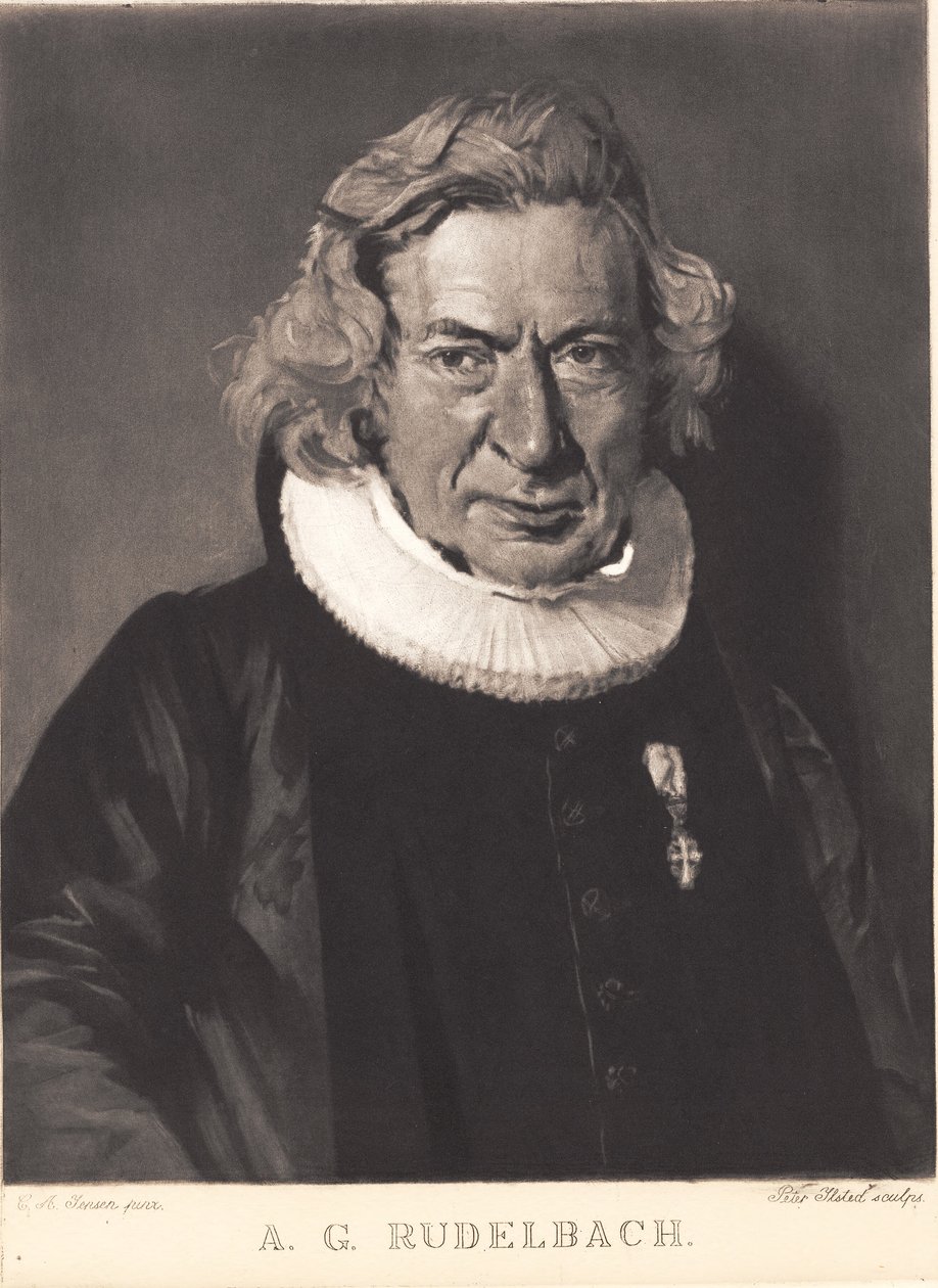 A.G. Rudelbach av Peter Vilhelm Ilsted