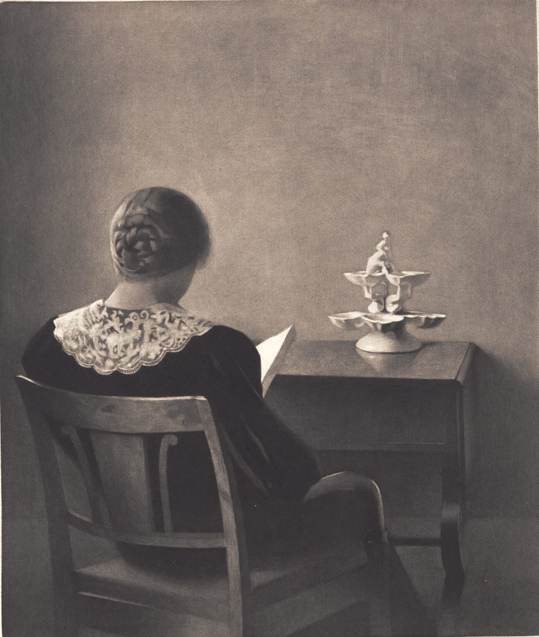Lesende dame av Peter Vilhelm Ilsted