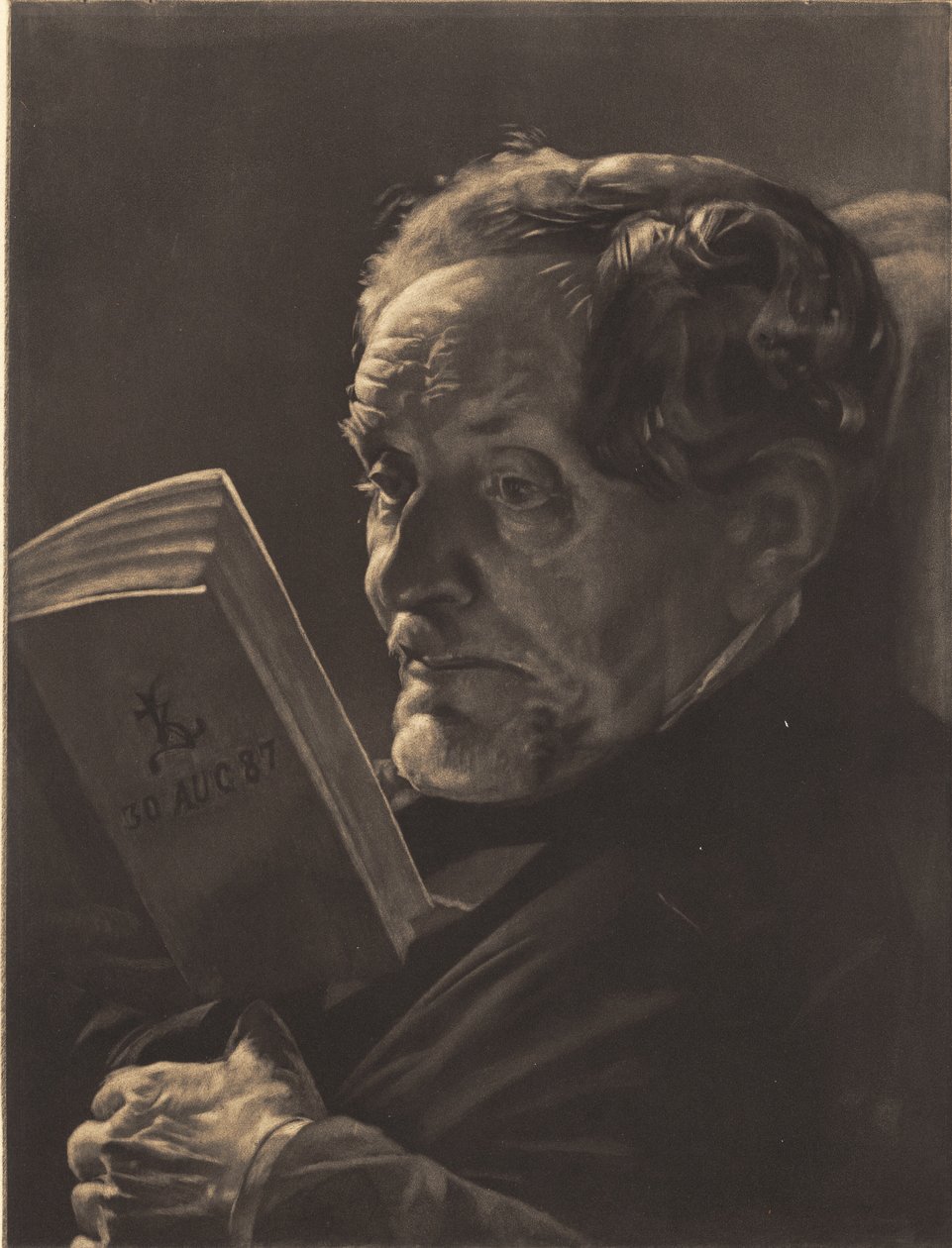 Overlege C. V. Zahrtmann av Peter Vilhelm Ilsted