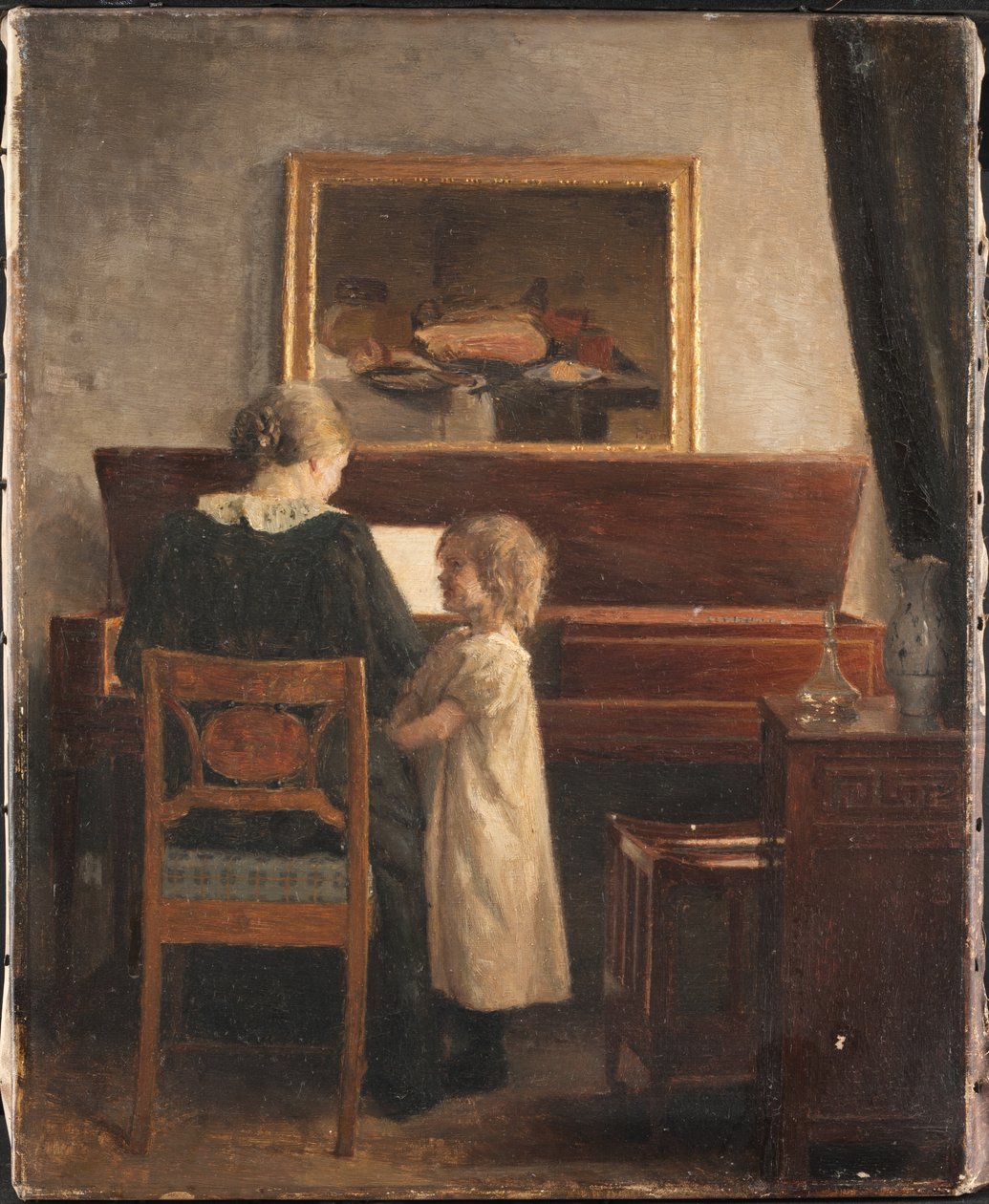 Ved pianoet av Peter Vilhelm Ilsted