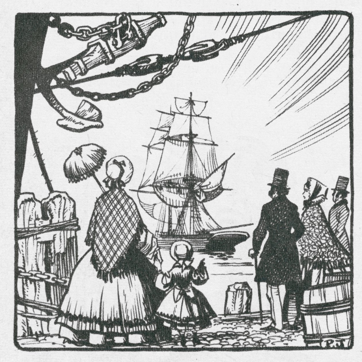 Falmouth, en gang en kjent postpakkebase (lito) av Peter Jackson